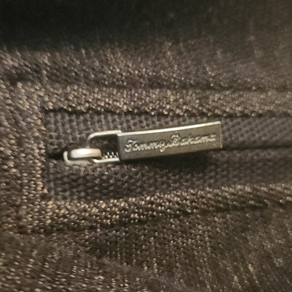 Tommy Bahama Men's Black Long Sleeve Full Zip Cotton Jacket Size L - Picture 4 of 14